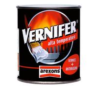 Vernifer alta temperatura 400 °C. smalto vernice + antiruggine colore alluminio