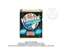 Vernifer vernice + antiruggine antichizzante colore Bronzo 750 ml applicazione d