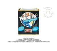 Vernifer vernice + antiruggine satinato colore Bianco 750 ml applicazione dirett