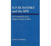 Vernon Harrison H P Blavatsky & the SPR (Copertina rigida)