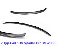 Vero Carbonio Nuovo Alto Kick Spoiler Posteriore Coda Ala Adatto per BMW E90 3er
