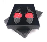Vero Carbonio Palette Cambio Leva Paddle per Audi 04-12, A1 A3 A4 A5 A8 Tt Typ B