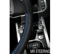 Vero Copertura Del Volante IN Pelle per Lotus Cortina MK2 66 + Luce Blu Doppio