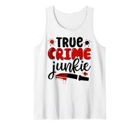 Vero crimine drogato Serial Killer Criminale TV omicidio spettacoli Canotta