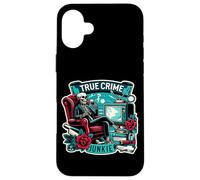 Vero crimine Show televisivo Detective Couch Scheletro Custodia per iPhone 16 Plus