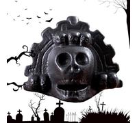 Vero fischio di morte azteca urlante, teschio fischio di morte, autentico fischio a forma di, fischio della morte azteca più forte, fischio autentico con un suono unico,