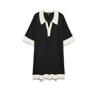 VERO MODA 7/8 V-Neck Dress Vmoli Abito con Scollo a V 7/8, Nero, L Donna