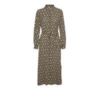 VERO MODA Abito camicia 'Varia' beige / nero Donna VERO MODA 34 beige / nero