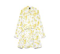 VERO MODA Abito camicia 'VMGry' giallo scuro / bianco Donna - Abbigliamento - Taglie comode - Abiti - Abiti camicia VERO MODA 44