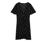 Vero Moda abito chemisier corto donna a pois nero