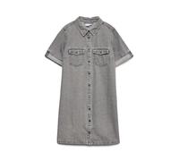 Vero Moda Abito Corto da Donna Vmjennie SS Mix Noos, Denim Grigio Medio, XL