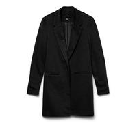 Vero Moda Giacca Lunga Vmverina LS Blazer, Nero, 38 Donna
