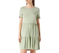 VERO MODA Vmfilli Calia SS Short Dress Ga Noos Vestito, Desert Sage, S Donna