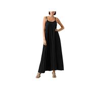 Vero Moda Abito Lungo da Donna Vmharper SL Strap, Nero, M