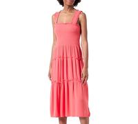 VERO MODA Abito Lungo da Donna Vmmenny SL Smock Calf Dress Wvn Ga Noos, Cayenne, L