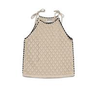 Vero Moda Awevelyn SL - Collare con Collo a Crochet Top Noos
