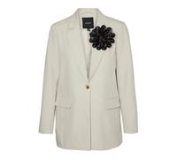 Vero Moda Beige Polyester Blazer - IT36|XXS