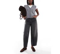 Vero Moda - Billie - Jeans bombati a vita alta lavaggio nero W28