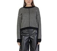 Vero Moda Black And White Recycled Polyester Sweater - IT44|L