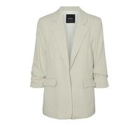 Vero Moda Vmfrida LS Regular Blazer Noos, Oatmeal. Dettagli: Melange, 42 Donna