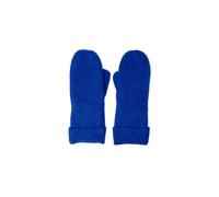 Vero Moda Blue Marabou Gloves - One Size