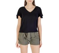 Vero Moda blusa scollo a V manica corta nero S