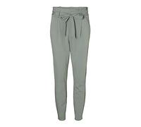 VERO MODA Vmeva HR Pantaloni Larghi Paperbag Noos Boxer Bambino, Laurel Wreath, M/30 Donna