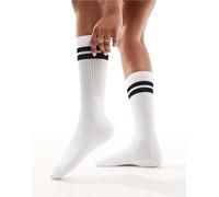 Vero Moda - Calzini sportivi bianchi-Bianco One Size