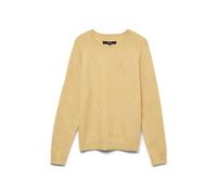 Vero Moda Camicetta da Donna Vmdoffy LS O-Neck Blouse Noos, Golden Spice, XS
