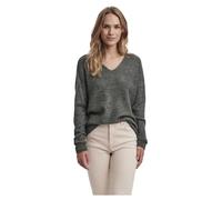 Vero Moda - Vmcrewlefile Ls V-Neck Blouse Noos Verde - Abbigliamento XL Verde