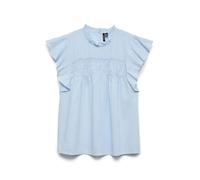 VERO MODA Camicetta Femminile VMTRINE Camicia, Blu di Cachemire, M