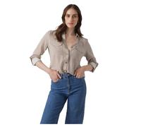 VERO MODA Vmbumpy L/S Shirt New Wvn Noos Vmbumpy L/S - Maglietta New Wvn Noos Donna (Pacco da 1)