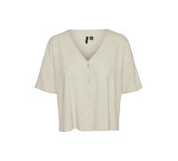 VERO MODA Camicia da donna 'Jesmilo' greige Donna - Abbigliamento - Taglie comode - Camicie e tuniche - Camicette e top VERO MODA M