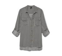 VERO MODA Camicia da donna nero / bianco Donna VERO MODA XXL