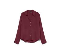 VERO MODA Camicia da donna 'VMAURA' borgogna Donna - Abbigliamento - Occasioni - Ufficio - Abbigliamento - Camicie VERO MODA XS