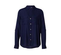 Vero Moda Maglietta Vmbumpy L/S New Wvn GA Noos Blu marine M Donna