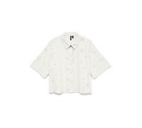 VERO MODA Camicia da donna 'VMELIZA' bianco Donna - Abbigliamento - Taglie comode - Camicie e tuniche - Camicette e top VERO MODA S