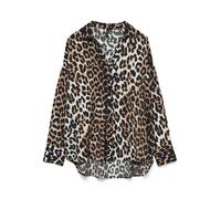 VERO MODA Camicia da donna 'VMJosie' crema / marrone chiaro / nero Donna VERO MODA XS crema / marrone chiaro / nero