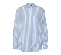 VERO MODA Camicia da donna 'VMLinn' blu / offwhite Donna VERO MODA S