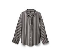 VERO MODA Camicia da donna 'VMMia' marrone scuro / bianco Donna VERO MODA L marrone scuro / bianco