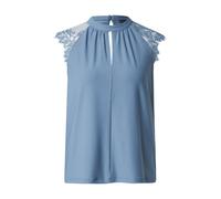 VERO MODA Vmmilla SL Lace Tee Ga Top, Blu Porcellana, S Donna
