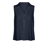 VERO MODA Camicia da Donna Vmmymilo con Scollo a V Wvn Ga, Blazer Blu Marine, M