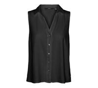 VERO MODA Camicia da Donna Vmmymilo con Scollo a V Wvn Ga, Nero, XS