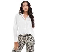Vero Moda - Camicia oversize bianco acceso XXS