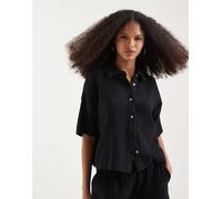 VERO MODA Camicia da donna 'VMNatali' nero Donna - Abbigliamento - Taglie comode - Camicie e tuniche - Camicette e top VERO MODA M