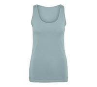 VERO MODA Canotta da Donna Vmlulu Lunga Jrs Ga Noos, Gray Mist, XL