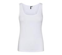 VERO MODA Canotta da Donna Vmlulu SL Noos, Bianco, S