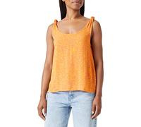 VERO MODA Vmmenny Canotta Top Wvn Ga, Georgia Peach/AOP: Melin, XS Donna