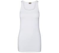 Vero Moda Canotta Lunga da Donna Vmmaxi My Soft Noos, Bianco Brillante, 3XL