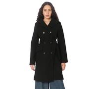 VERO MODA Cappotto femminile VMFORTUNECILLE Cappotto, Nero , XS
